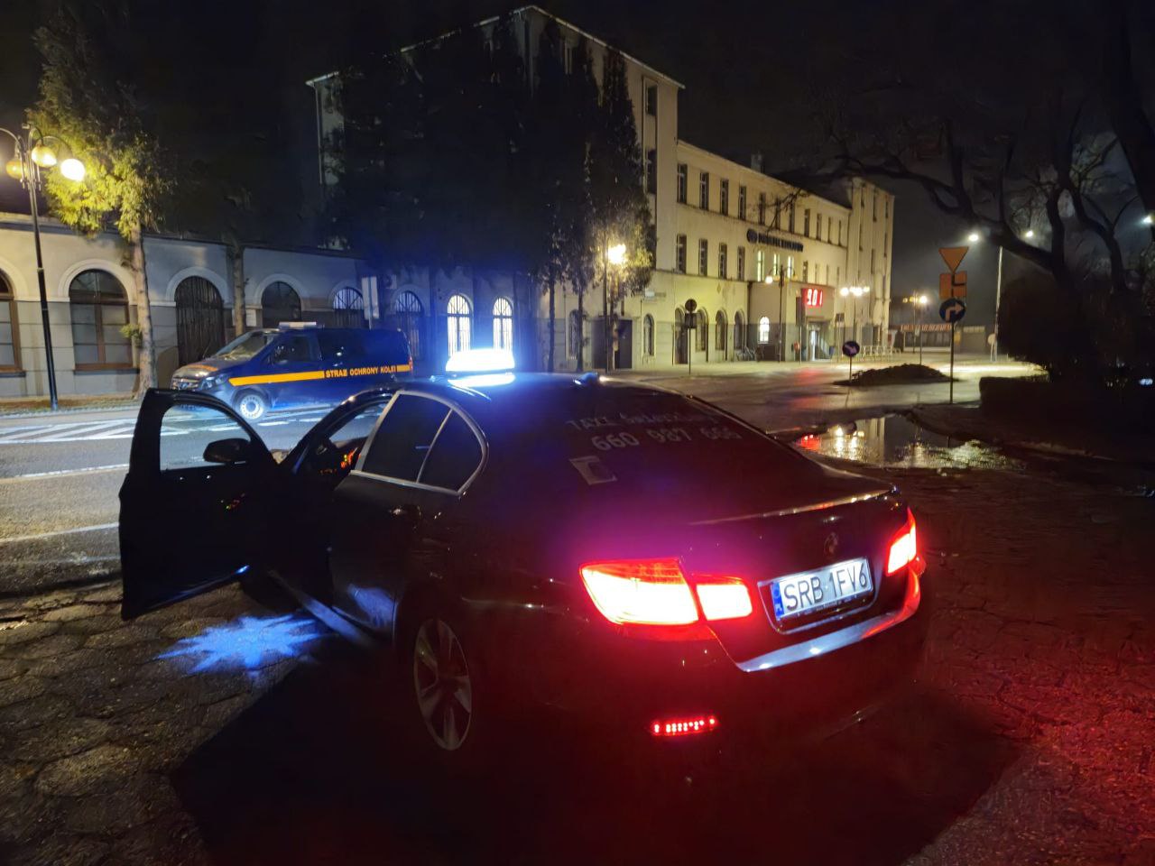 Taxi z zewnątrz